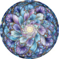 Pretty in Blue Shaped Jigsaw Puzzle