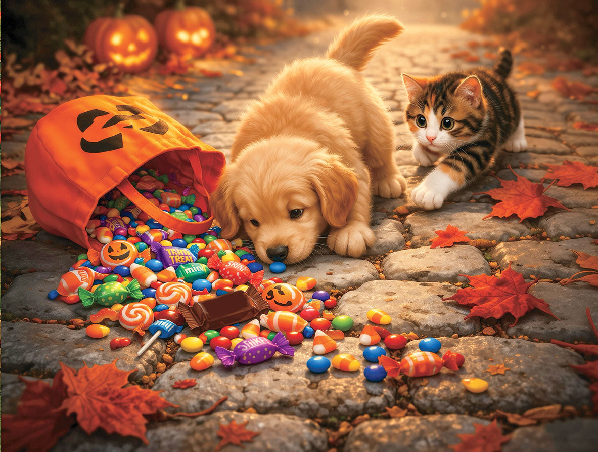 Candy Thieves Jigsaw Puzzle