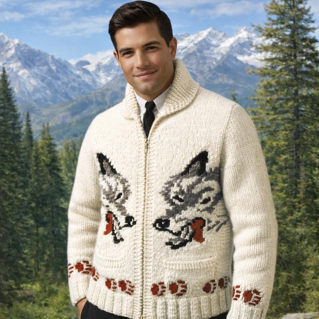 Wolf Cardigan Pattern (Original Version)