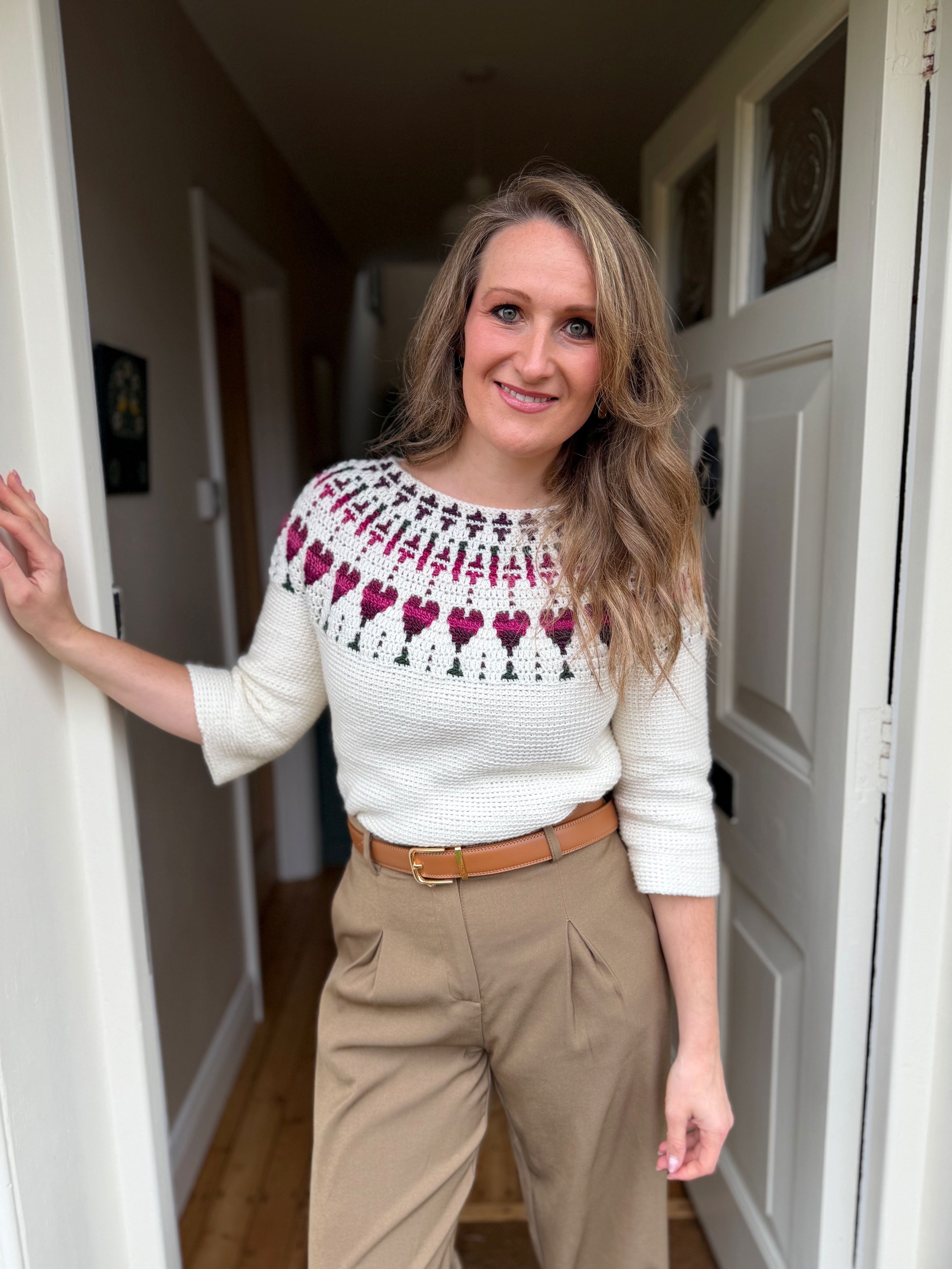 Happy Hearts Sweater