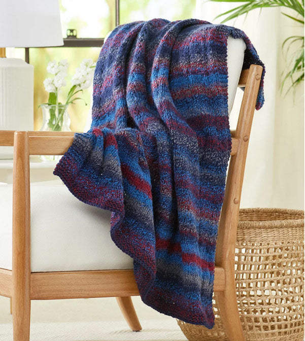 Herringbone Knit Blanket