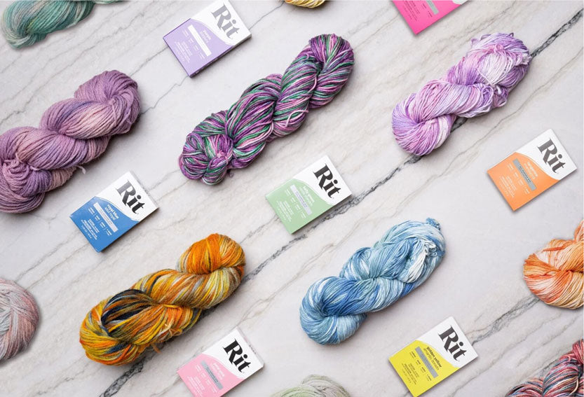 Lion Brand Fisherman's Wool Yarn Dye Kit