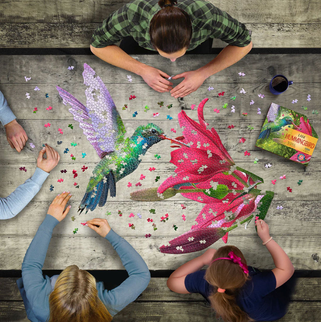 I Am Hummingbird Large Jigsaw Puzzle