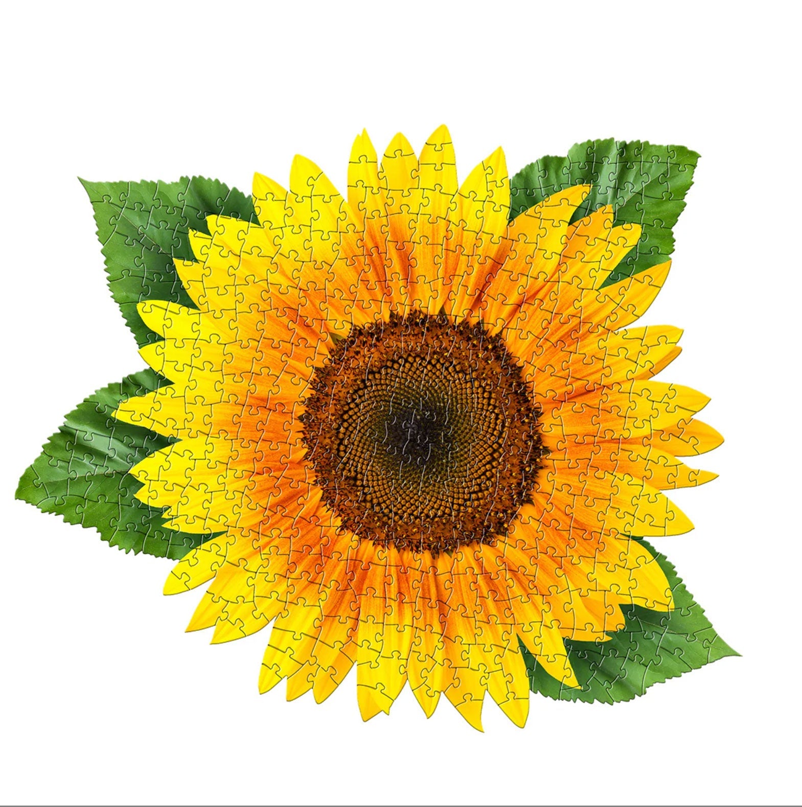 I Am Sunflower Large Jigsaw Puzzle