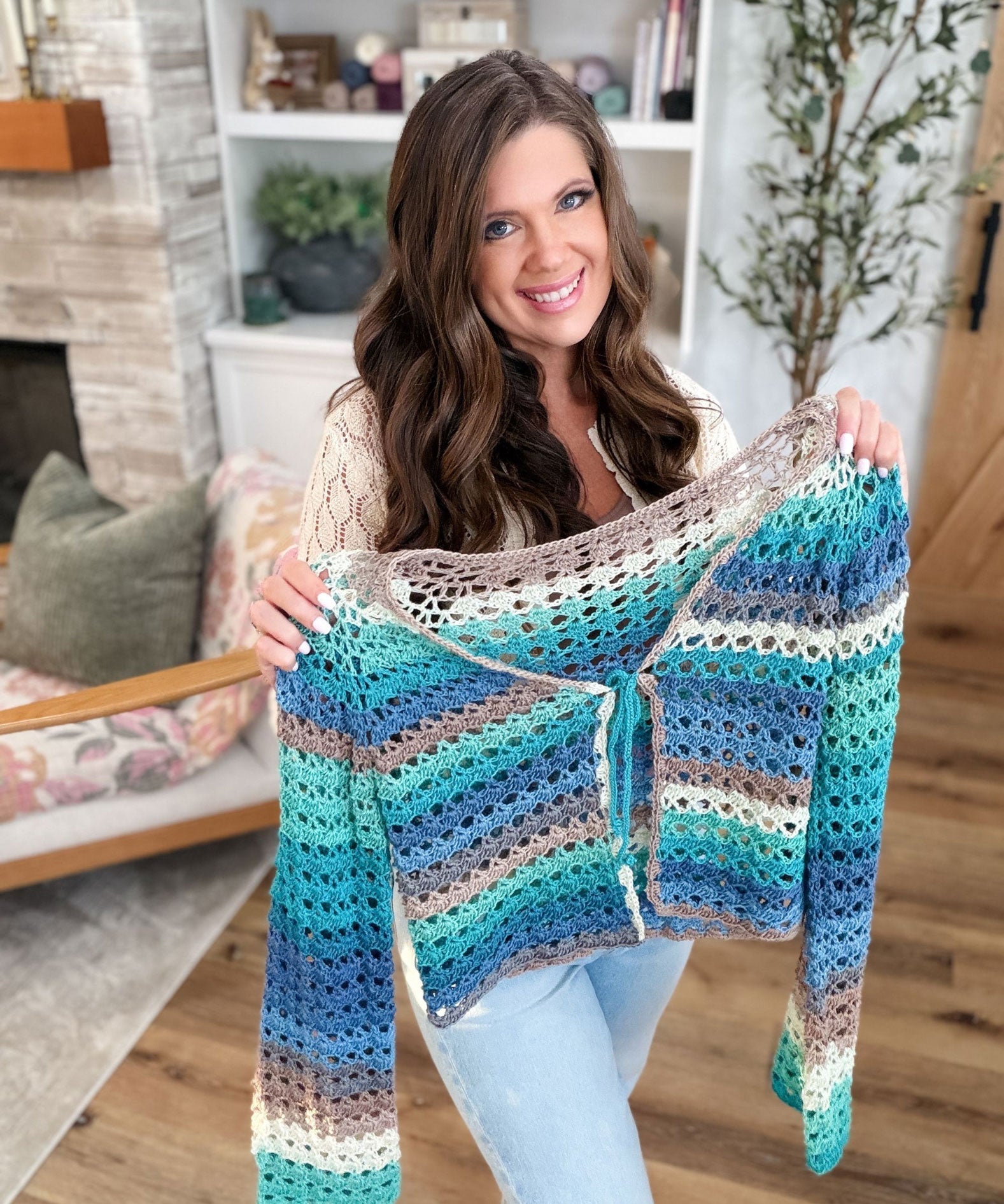 Solea Shell Stitch Cardigan