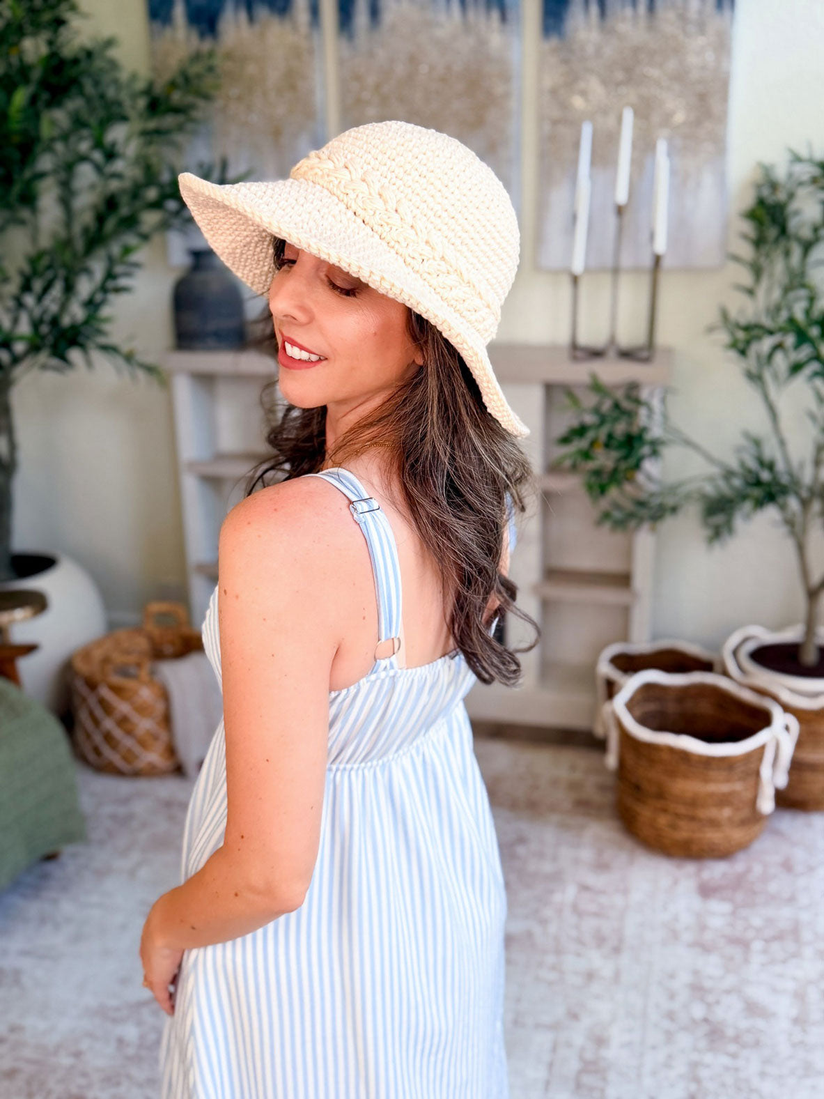 Wheatfield Crochet Sun Hat