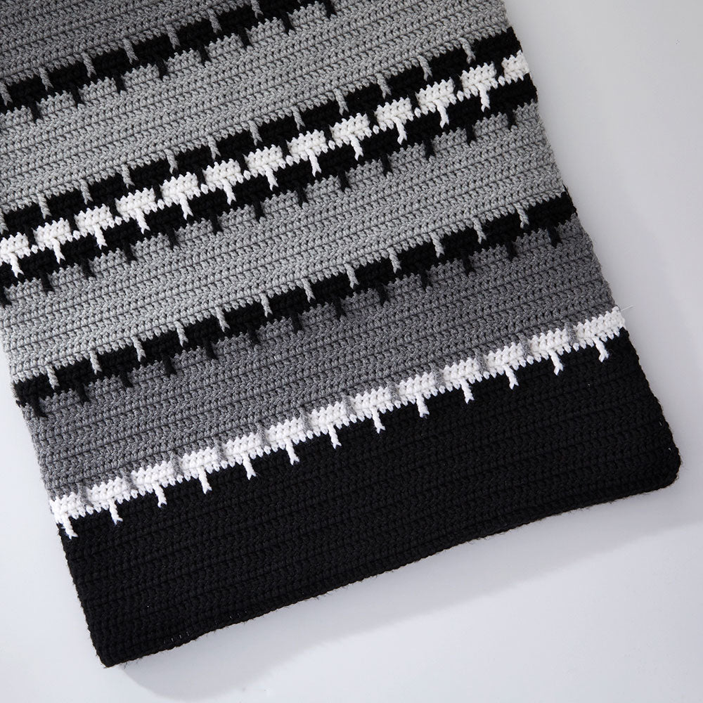 Fences Afghan Pattern