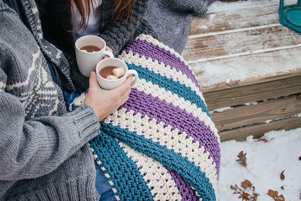 Simple Stripes Throw