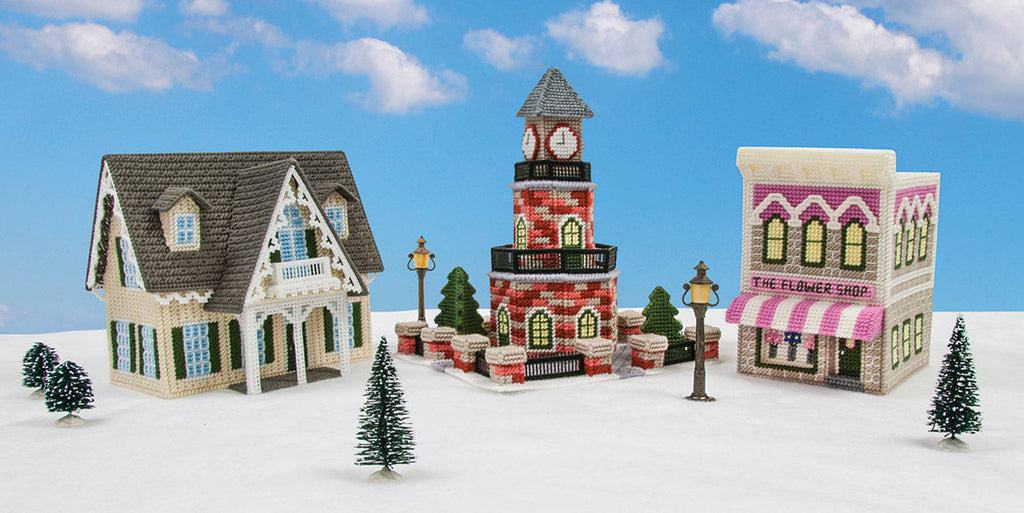 Plastic Canvas Village