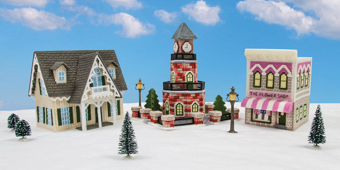 Plastic Canvas Village