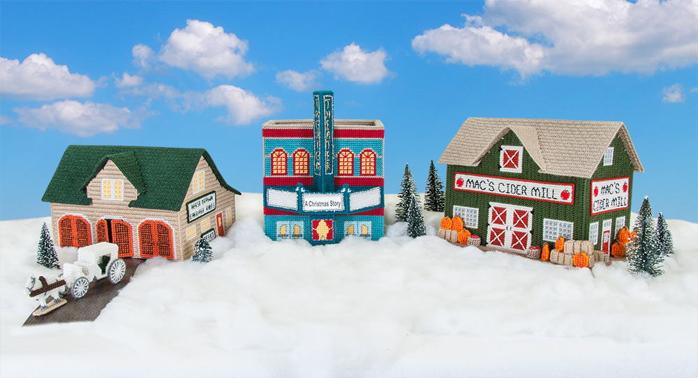 Plastic Canvas Village