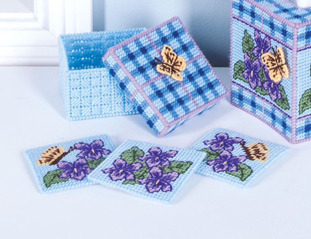 Spring Welcome Plastic Canvas Ensemble