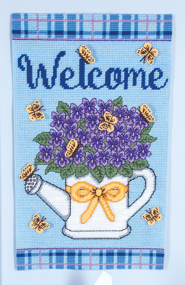 Spring Welcome Plastic Canvas Ensemble
