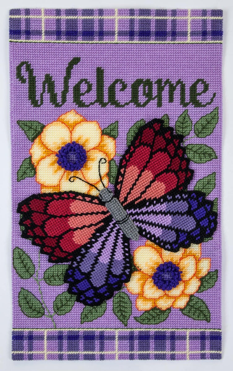 Summer Flutter Plastic Canvas Ensemble