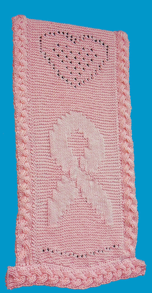 Pink Ribbon of Hope Afghan