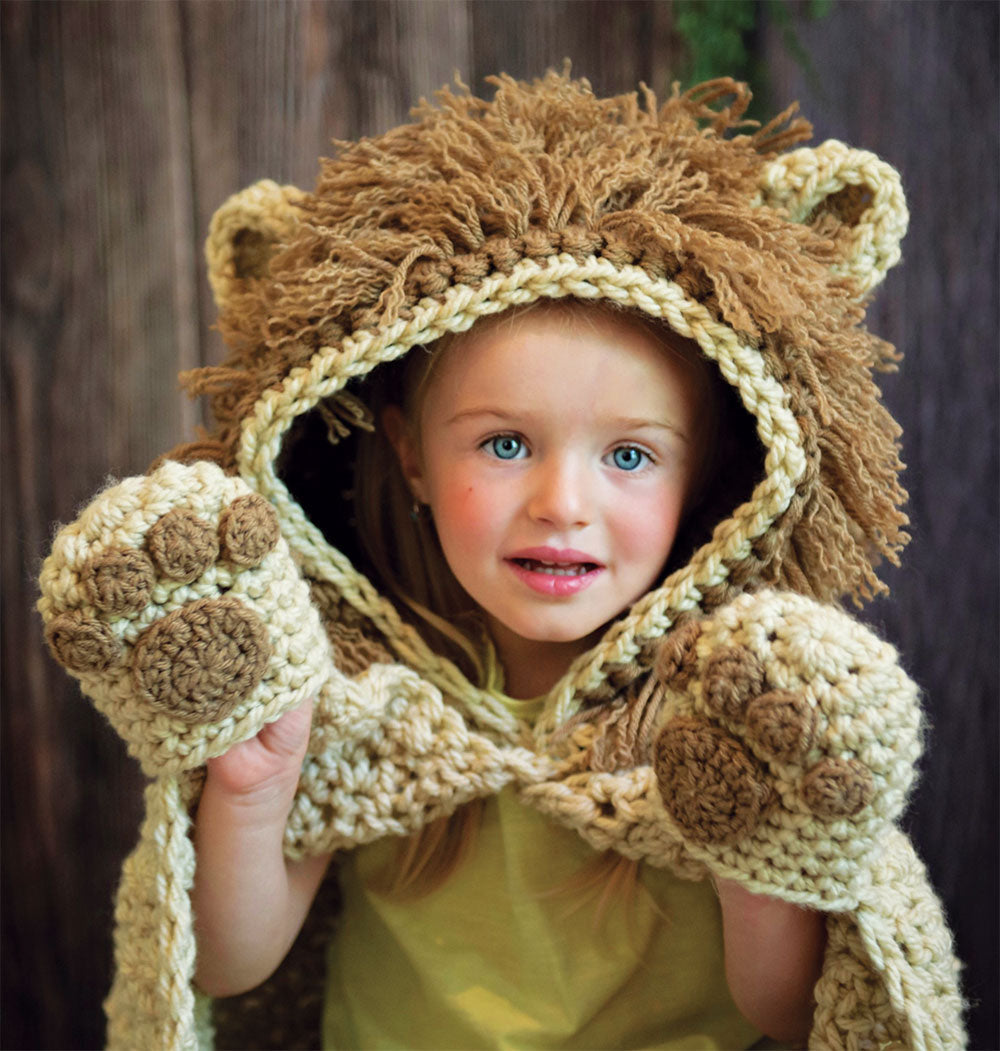 Hooded Lion Blanket