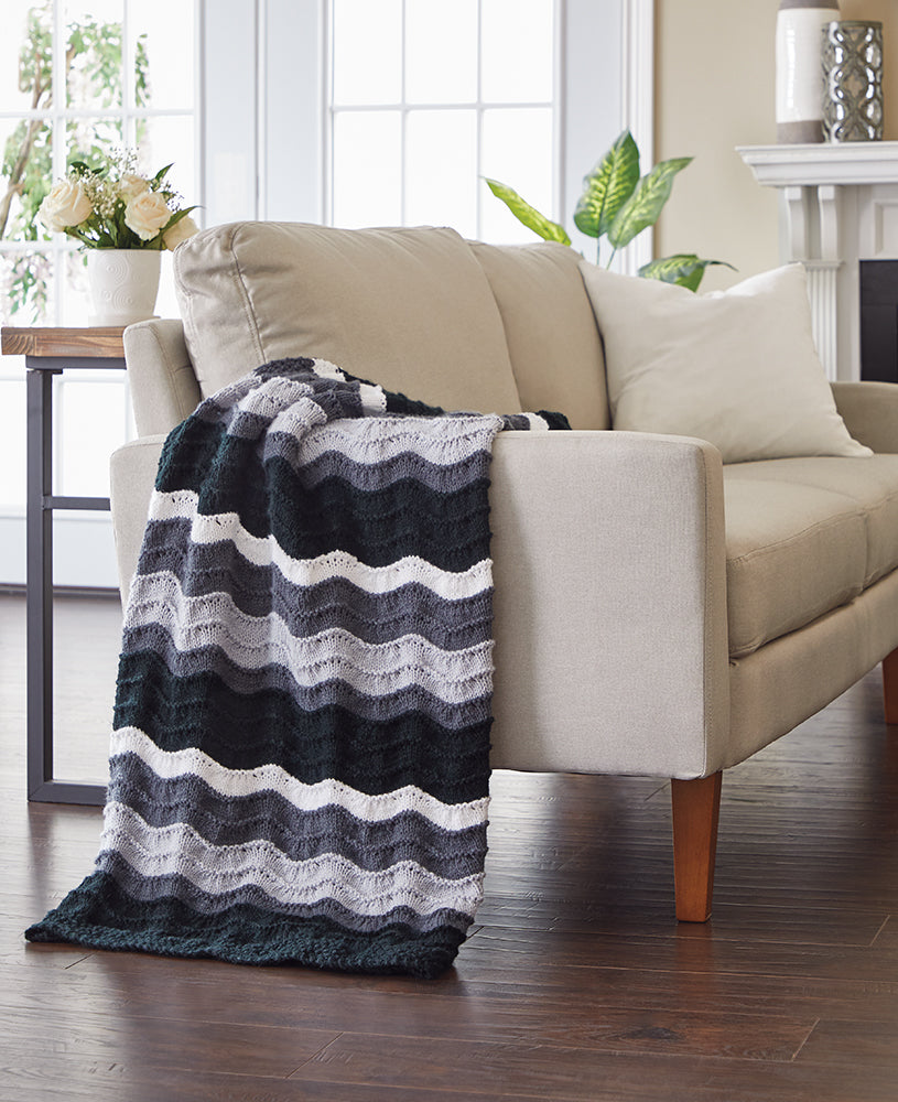 Soft Waves Throw