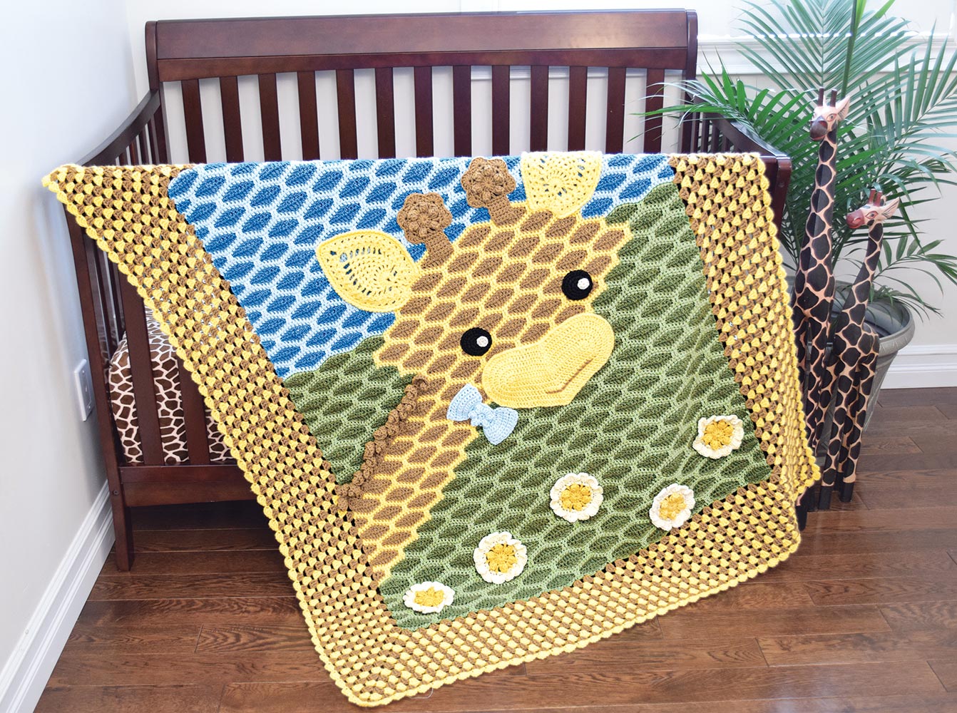 Rusty the Giraffe Blanket