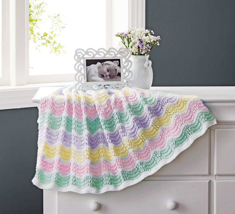 Sparkling Waves of Color Blanket