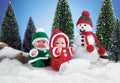 Sledding with Snowman Doll Pattern