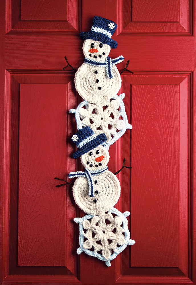 Snowman and Snowflake Wall Hanging
