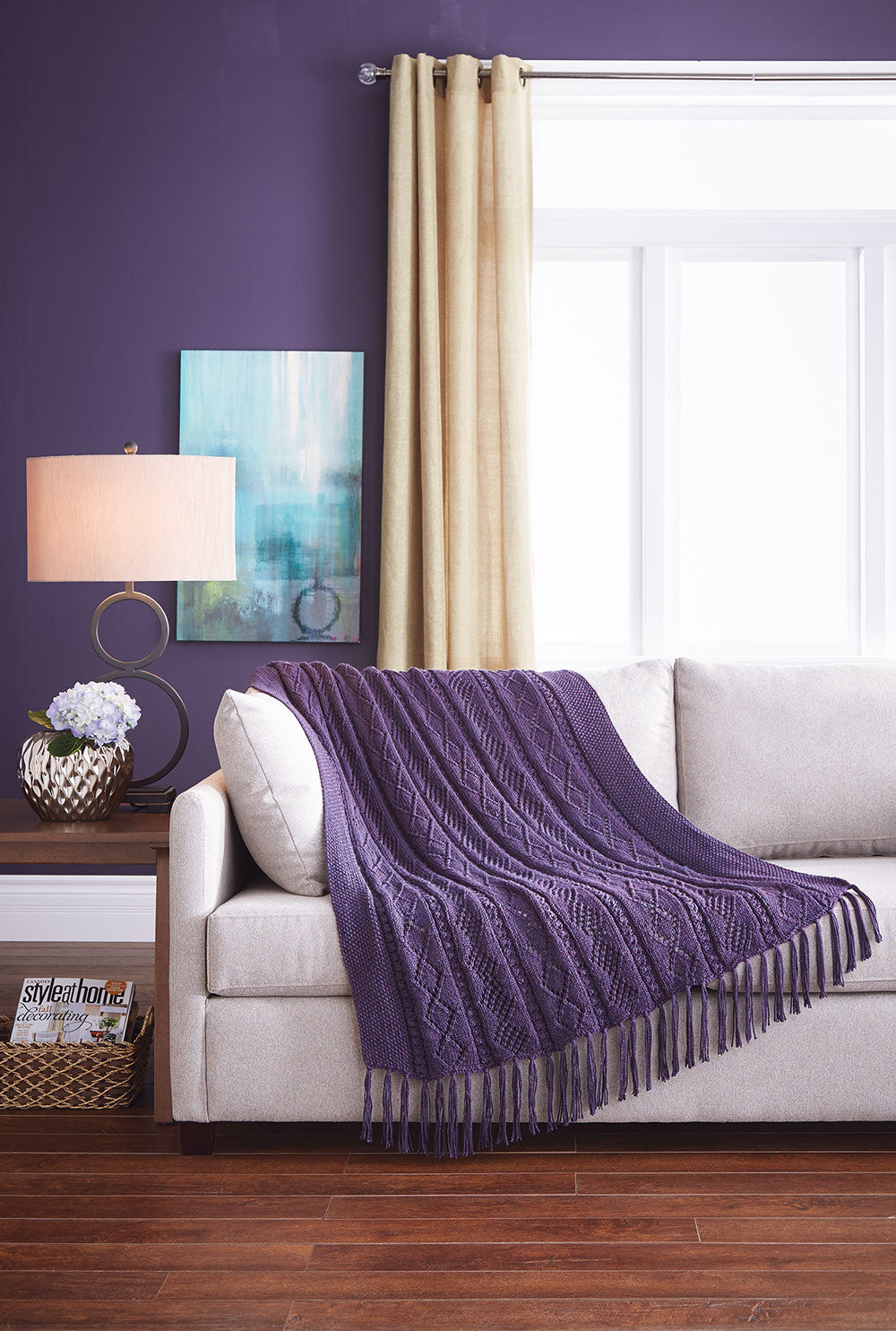 Diamonds & Rosettes Throw