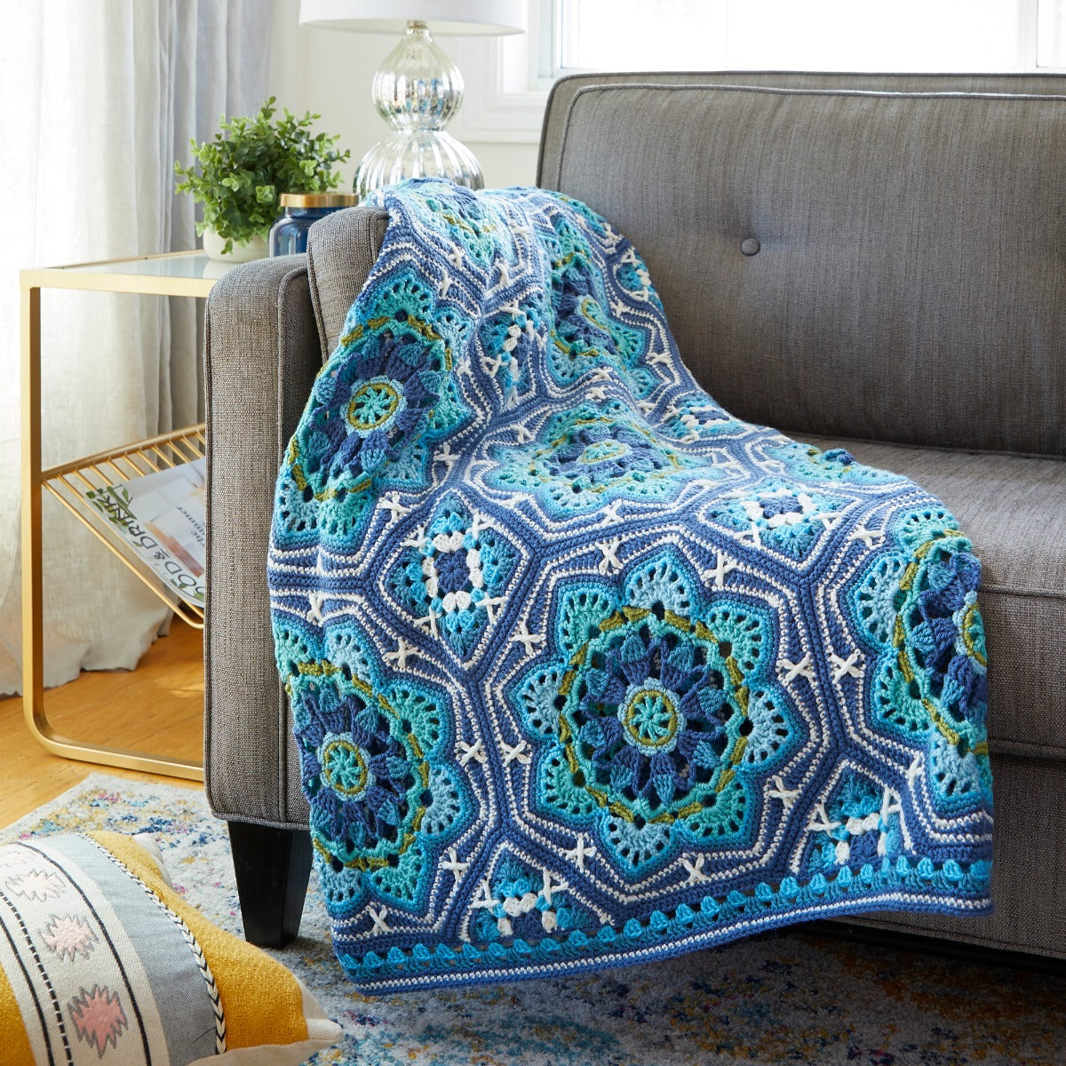 Persian Tiles Throw (Premier Everyday DK)