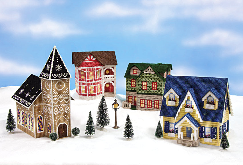 Plastic Canvas Village