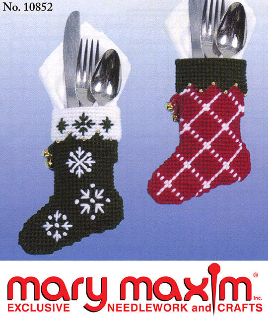 Stocking Silverware Pockets Pattern