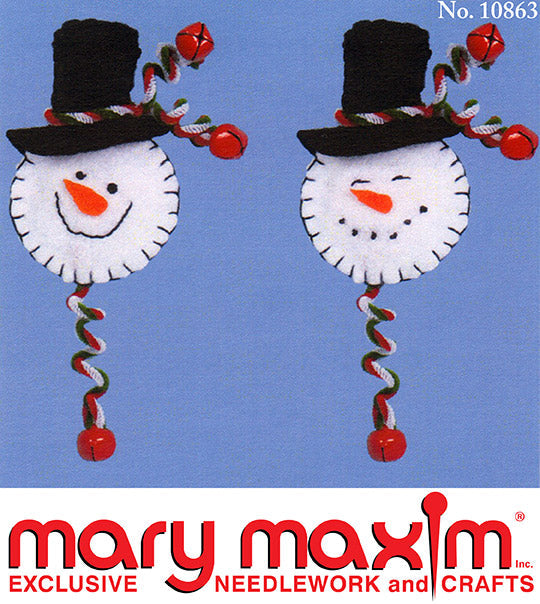 Felt Snowmen Pattern