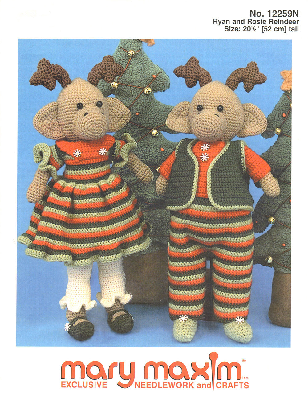 Ryan And Rosie Reindeer Pattern