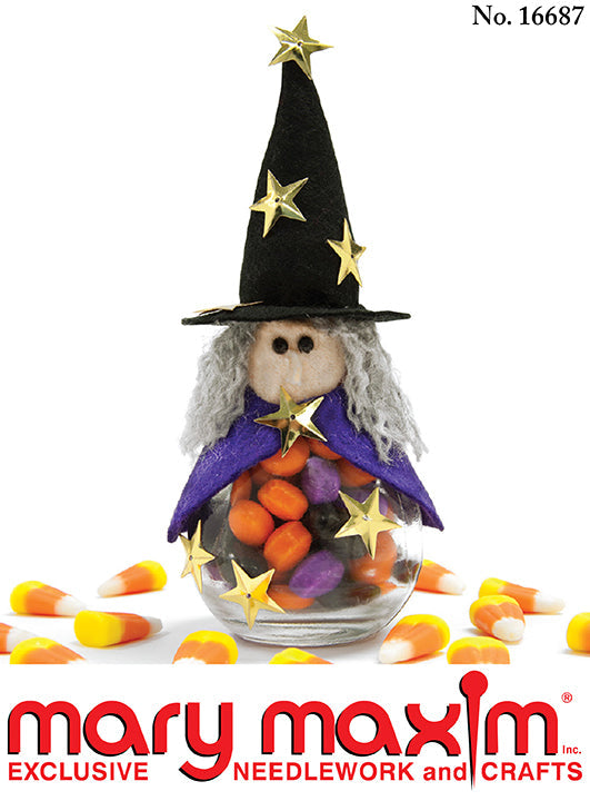 Light Bulb Witch Pattern