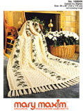 Cabled Ivy Afghan Pattern