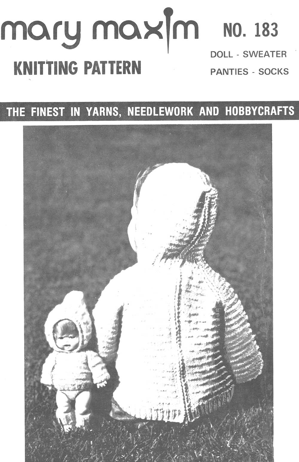 Doll Sweater Panties & Socks Pattern