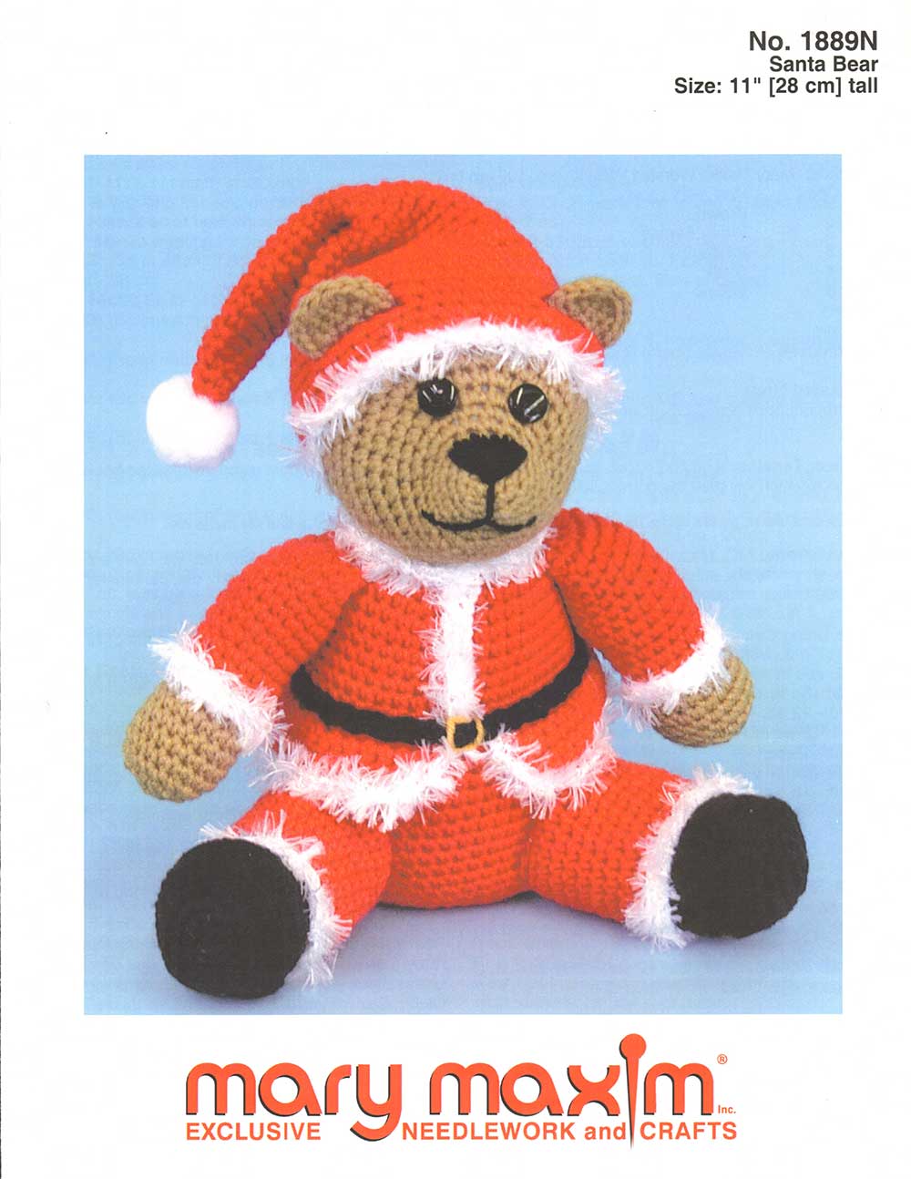 Santa Bear Pattern