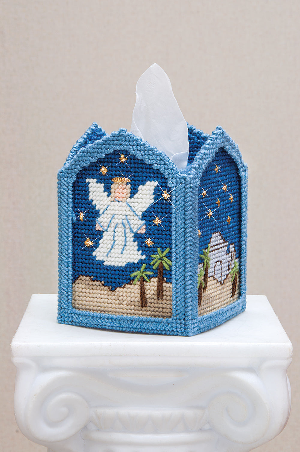 Holy Night Tissue Box Cover