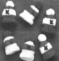 Stocking Cap Ornaments Pattern
