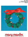 Pompom Wreath Pins Pattern
