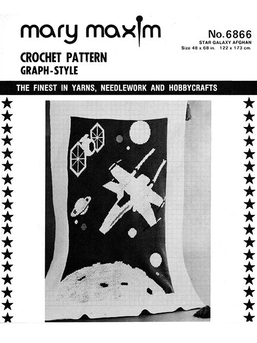 Star Galaxy Afghan Pattern