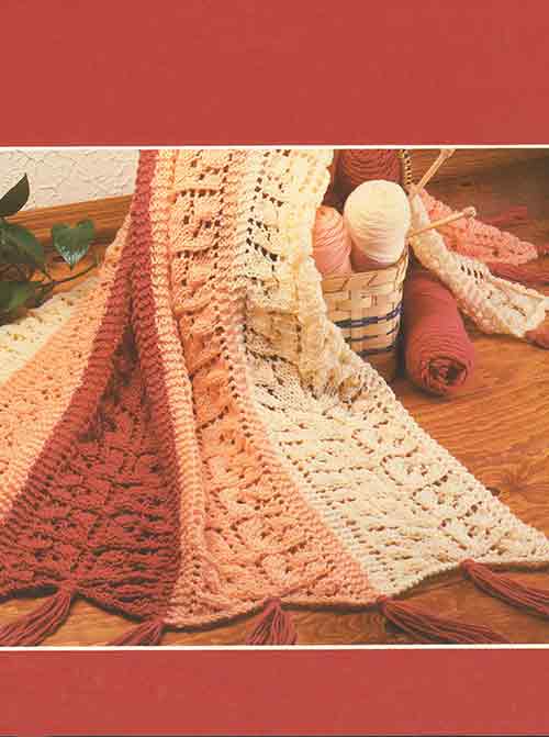 Lacy Panel Afghan