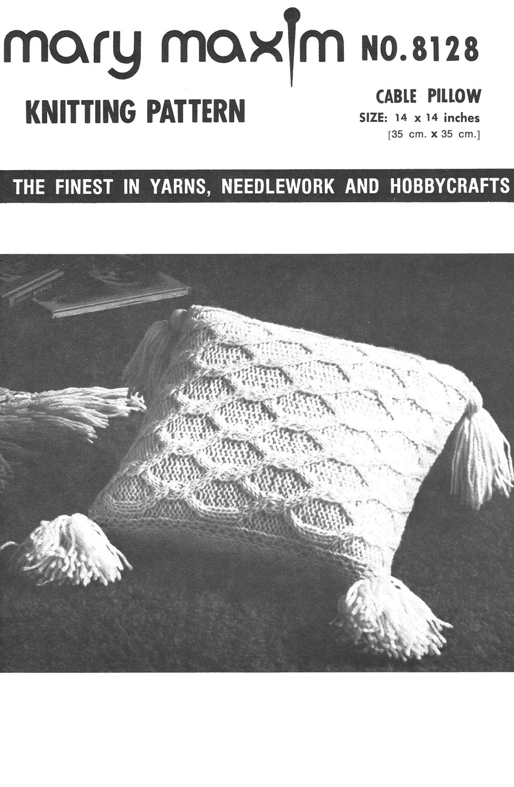 Cable Pillow Pattern