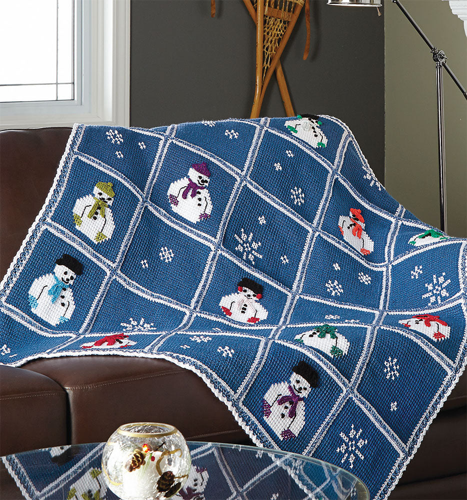Snow Time Afghan Pattern