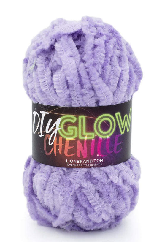 Lion Brand DIY Glow Chenille Yarn
