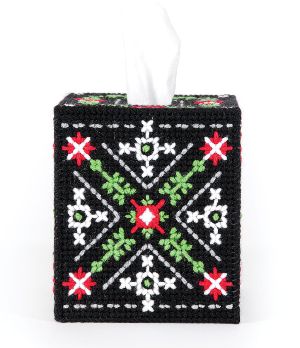 Midnight Frost Tissue Box Cover