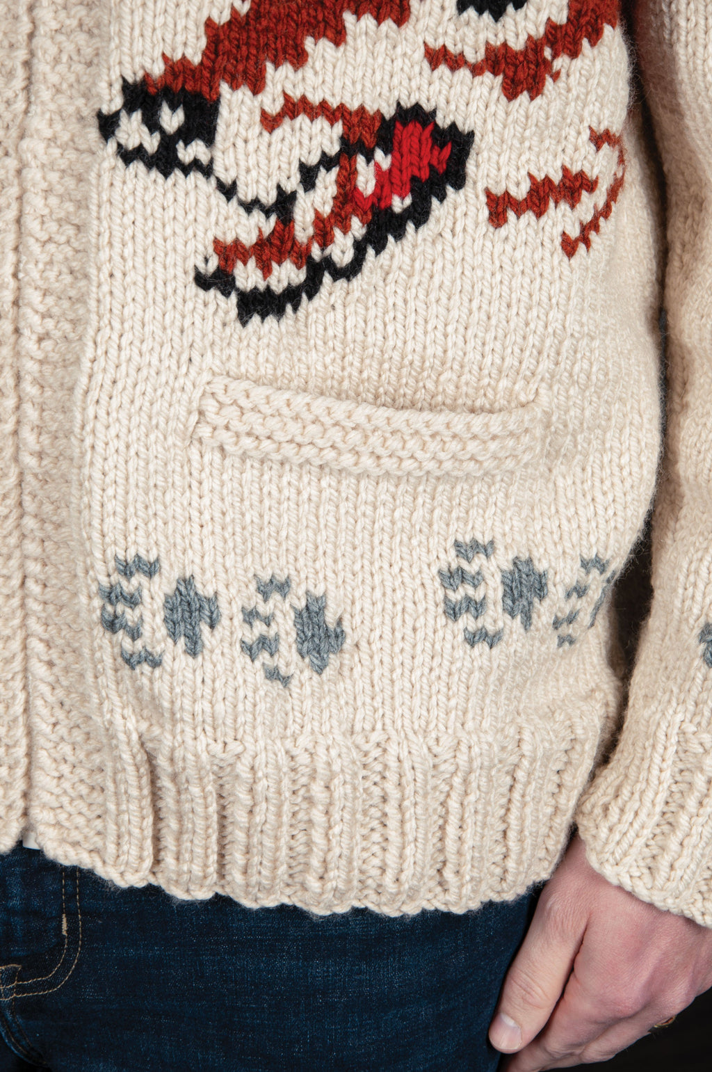 Wolf Cardigan Knit Kit | Project Hail Mary Fox Sweater